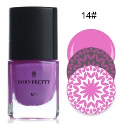 Боя за Метален Диск за Маникюр 6ml - 14 Born Pretty
